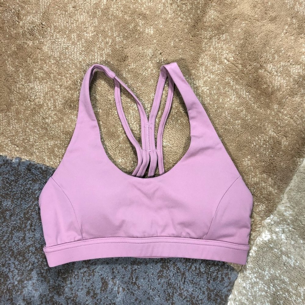 Women’s Purple Sports Bra, Size 6